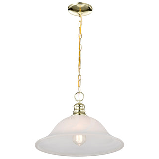 1 LT HANGING DOME PENDANT