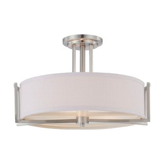 GEMINI 3 LIGHT SEMI-FLUSH