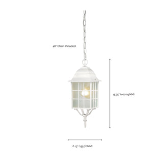 ADAMS 1 LGT OUTDOOR HANGING