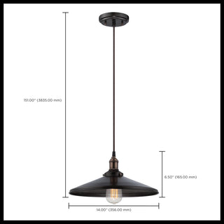 1 LT VINTAGE PENDANT