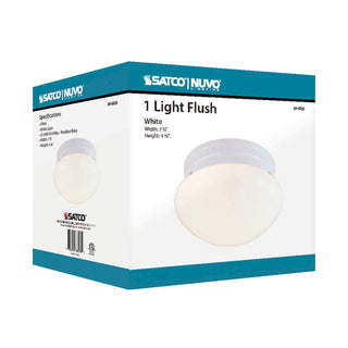 1 LIGHT SMALL MUSHROOM FLUSH