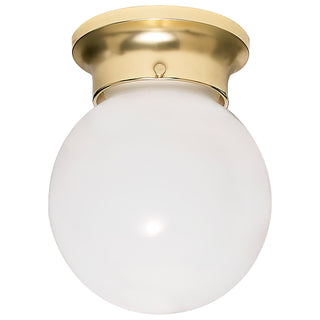 1 LIGHT 6" BALL FIXTURE