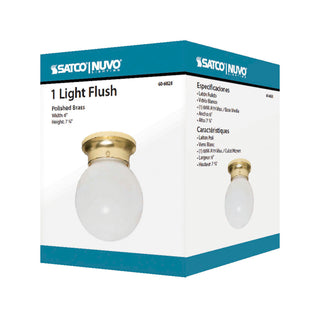 1 LIGHT 6" BALL FIXTURE