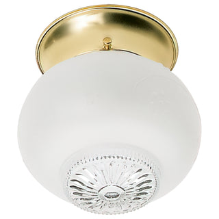 1 LIGHT 6" BALL FIXTURE