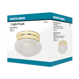 1 LIGHT SMALL MUSHROOM FLUSH