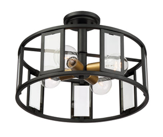 PAYNE 4 LIGHT SEMI-FLUSH