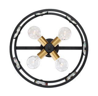PAYNE 4 LIGHT SEMI-FLUSH