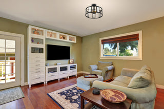 PAYNE 4 LIGHT SEMI-FLUSH