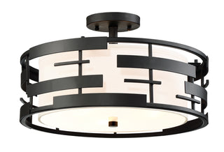 LANSING 3 LGT SEMI FLUSH