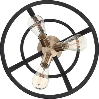 CHASSIS 3 LT SEMI FLUSH MOUNT