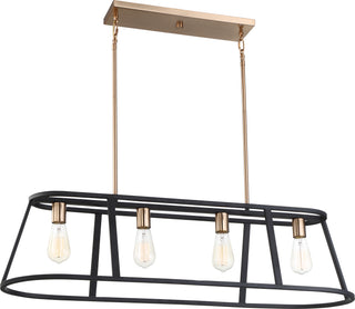 CHASSIS 4 LIGHT ISLAND PENDANT