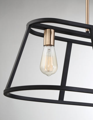 CHASSIS 4 LIGHT ISLAND PENDANT
