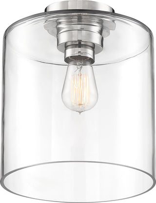 CHANTECLEER 1 LIGHT SEMI FLUSH