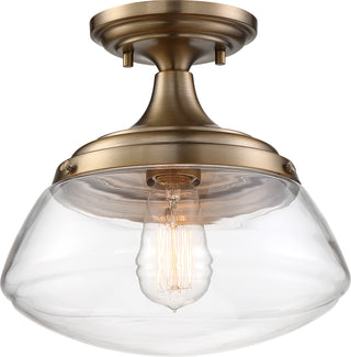 KEW 1 LIGHT SEMI FLUSH
