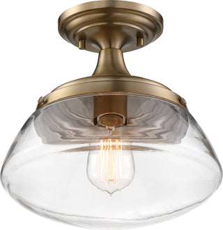 KEW 1 LIGHT SEMI FLUSH
