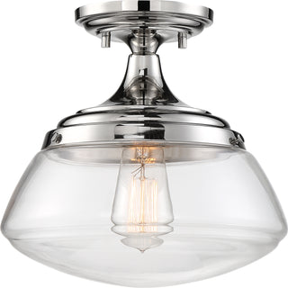 KEW 1 LIGHT SEMI FLUSH