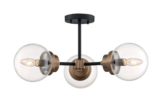 AXIS 3 LIGHT SEMI FLUSH