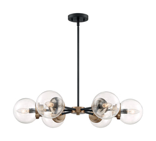 AXIS 6 LIGHT CHANDELIER