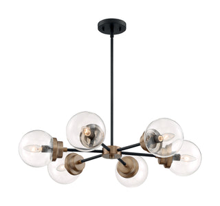 AXIS 6 LIGHT CHANDELIER