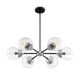 AXIS 6 LIGHT CHANDELIER