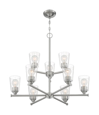 BRANSEL 9 LIGHT CHANDELIER