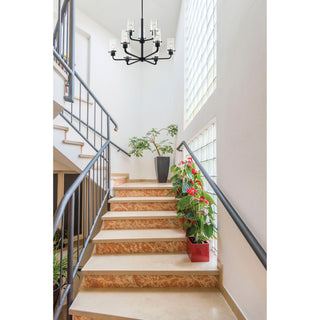 SOMMERSET 9 LIGHT CHANDELIER