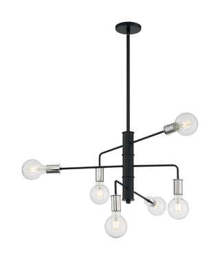 RYDER 6 LIGHT CHANDELIER