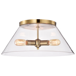 DOVER 3 LIGHT LARGE FLUSH