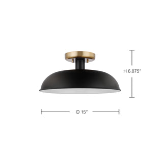 COLONY 1 LIGHT SMALL FLUSH