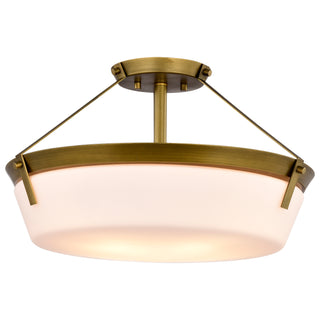 ROWEN 4 LIGHT SEMI FLUSH