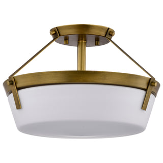 ROWEN 3 LIGHT SEMI FLUSH