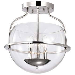 AMADO 3 LIGHT SEMI FLUSH MOUNT