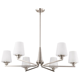 LUNE 6 LIGHT CHANDELIER
