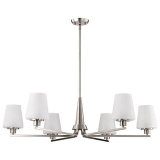 LUNE 6 LIGHT CHANDELIER
