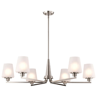 LUNE 6 LIGHT CHANDELIER