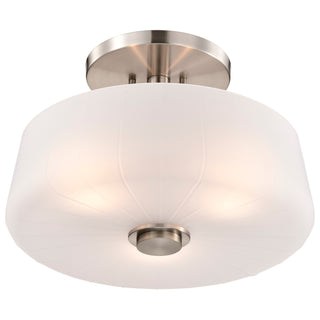 LUNE 3 LIGHT SEMI FLUSH