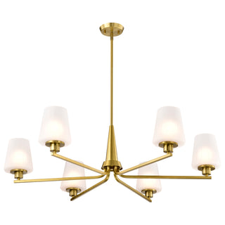 LUNE 6 LIGHT CHANDELIER