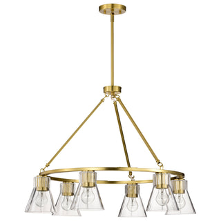 GIANNA 6 LIGHT CHANDELIER