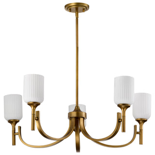 SOLARA 5 LIGHT CHANDELIER