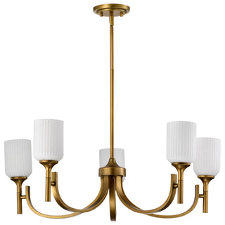 SOLARA 5 LIGHT CHANDELIER