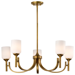 SOLARA 5 LIGHT CHANDELIER