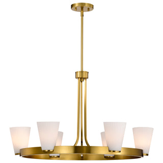 ROYALE 6 LIGHT CHANDELIER