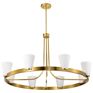 ROYALE 8 LIGHT CHANDELIER