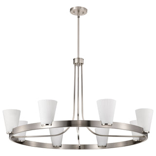 ROYALE 8 LIGHT CHANDELIER