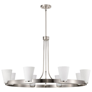 ROYALE 8 LIGHT CHANDELIER