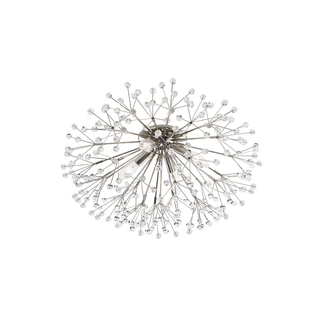 Dunkirk Semi Flush with Polished Nickel Finish
