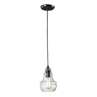 Menlow Park 6'' Wide 1-Light Mini Pendant - Oiled Bronze