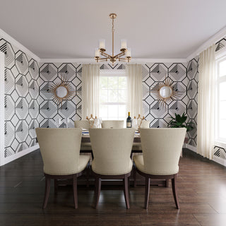 Huderson 5-Light Chandelier Ceiling Light Modern Gold