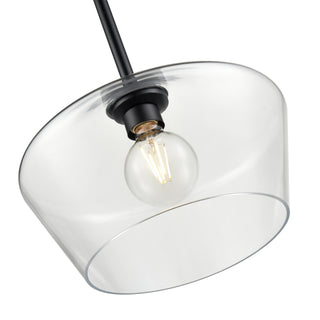 Morbelle 1-Light Pendant Light Matte Black