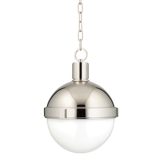 Lambert Pendant Polished Nickel